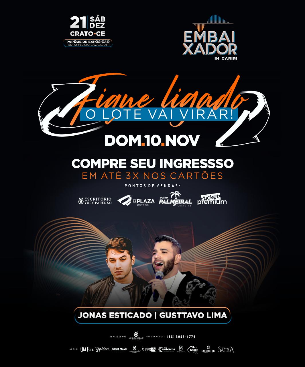 Com mais de 5 horas de show, Gusttavo Lima grava DVD no Cariri